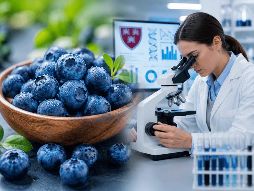 Harvard Study Links Daily Blueberry Consumption to Younger Biological Age