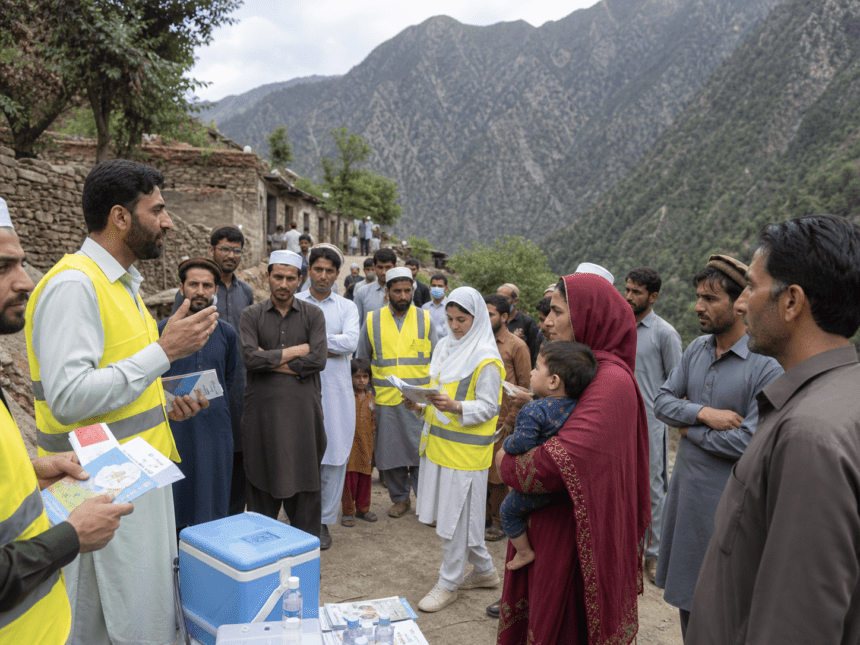 Health Teams Battle Geographic Barriers to Boost Vaccination in Kohistan