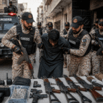 Karachi Rangers raid nets suspect, weapons cache in late-night operation