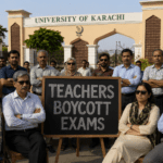 Karachi University Faculty Boycotts Exams Over Pension Crisis