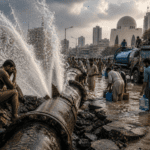 Karachi’s taps run dry as power failure triggers pipeline bursts