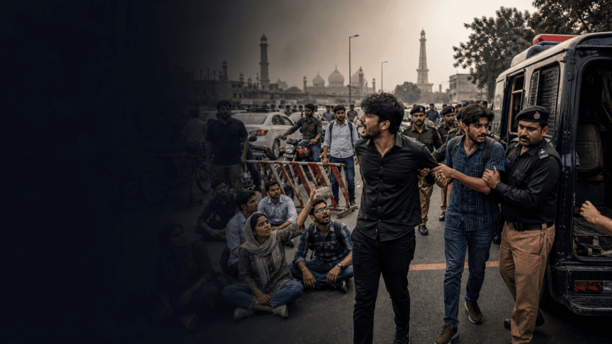 Lahore Police Arrest FC College Students After Road Blockade Paralyzes Traffic