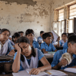 Punjab Govt School Faces Outrage After Students Forced to Study Without Fans Amid Extreme Heat