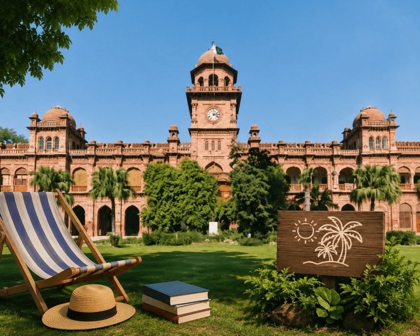 Punjab University Announces Official Summer Vacations for Students