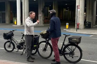 Street Incident Draws Attention