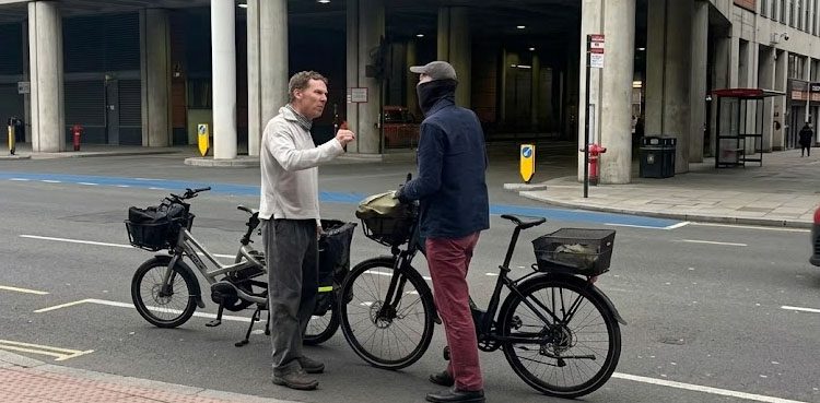 Street Incident Draws Attention
