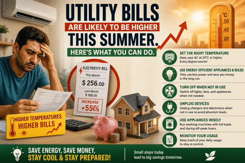 Utility Bills Are Likely to Be Higher This Summer. Here’s What You Can Do: