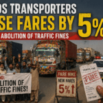Goods transporters raise fares by 5%, demand abolition of traffic fines