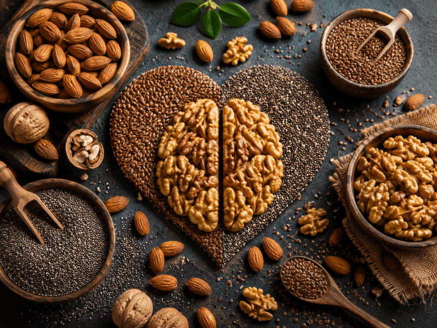 Dry Fruits and Seeds: Natural Support for Brain, Heart, and Energy
