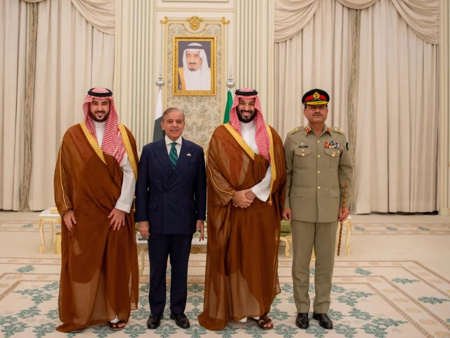 PM Shehbaz ‘deeply touched’ by warm welcome in Riyadh