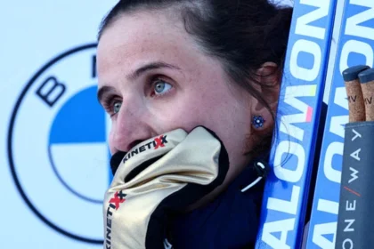 French biathlete Julia Simon receives six-month suspension, remains eligible for Winter Olympics
