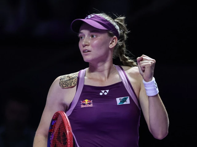 Rybakina overcomes Pegula to reach WTA Finals title clash