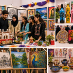 Spectacular Art & Craft Exhibition at Aligarh Institute Showcases Students’ Creativity