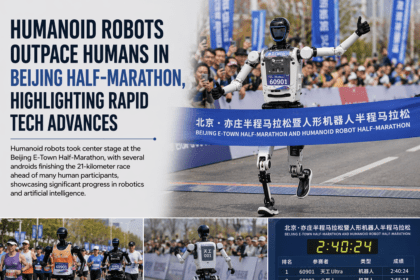 Humanoid Robots Outpace Humans in Beijing Half-Marathon, Highlighting Rapid Tech Advances