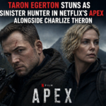 Taron Egerton stuns as sinister hunter in Netflix’s Apex alongside Charlize Theron