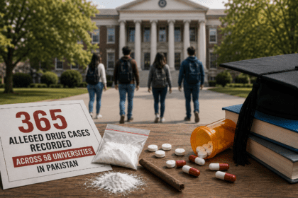 365 Drug Cases Reported Across 58 Pakistani Universities
