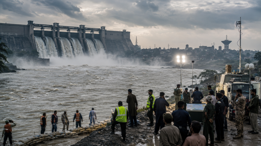 Sialkot on Alert as India Opens Salal Dam Gates on Chenab River