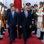 PM Shehbaz lands in Beijing for high-level talks with Chinese leadership