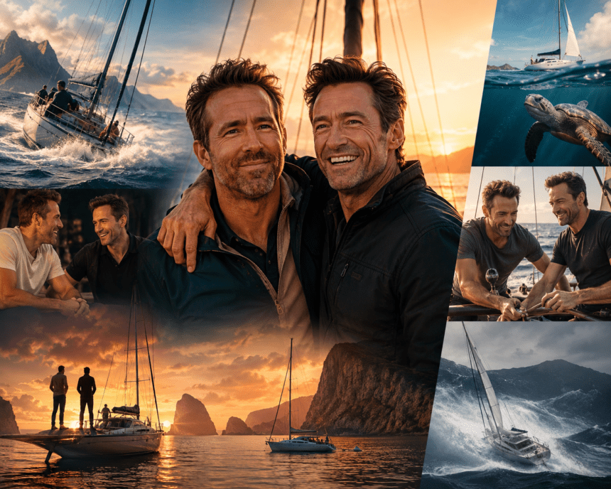 Ryan Reynolds and Hugh Jackman Reunite for Disney+ Sailing Docuseries