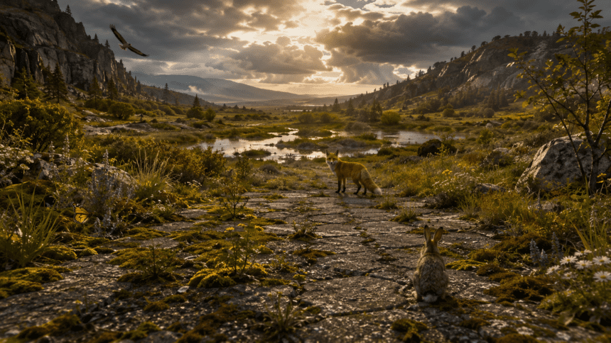 How a Lost Road Helped Rewild a Rare Landscape