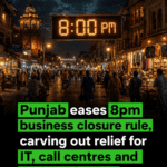 Punjab eases 8pm business closure rule, carving out relief for IT, call centres and sports facilities
