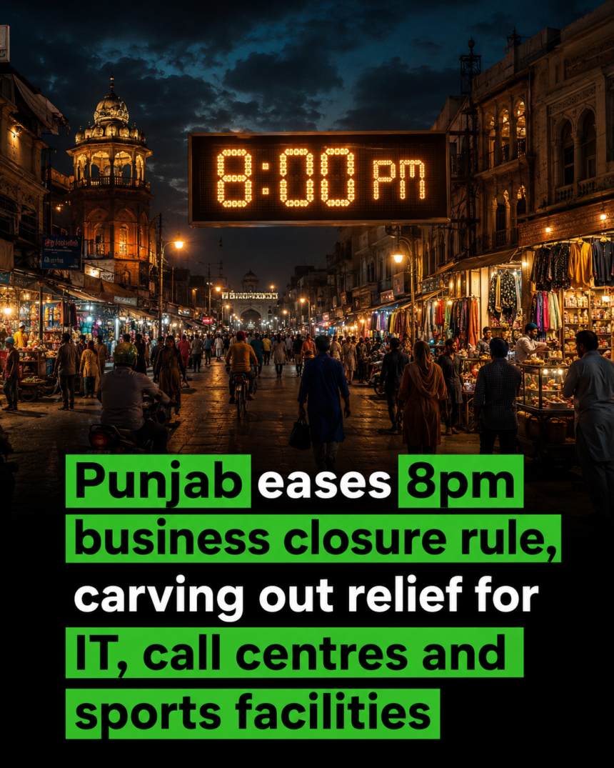 Punjab eases 8pm business closure rule, carving out relief for IT, call centres and sports facilities