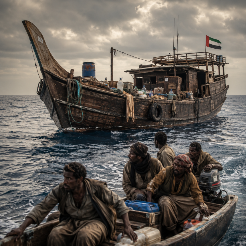 Somali Pirates Abandon Hijacked UAE Dhow Due to Dwindling Supplies