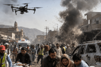 Quadcopter Attack in KP’s Bannu Injures 8, Including Women