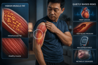 Hidden muscle fat linked to increased heart and metabolic risks
