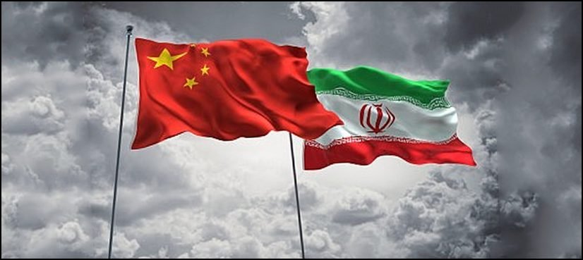 Iranian and Chinese officials in Beijing