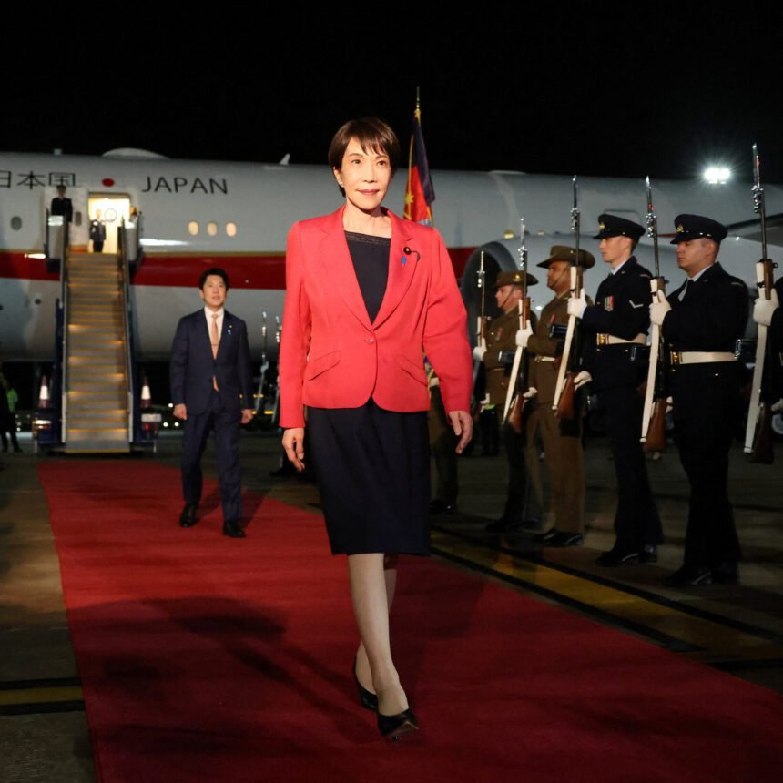 Japan’s Takaichi Pitches Strength and Stability