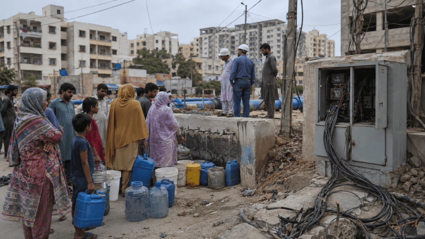 Karachi Water Crisis Deepens After K-Electric Infrastructure Theft