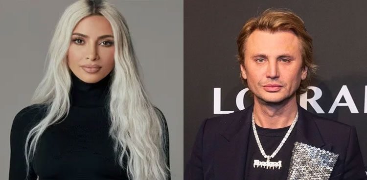 Kim Kardashian and Lewis Hamilton at a Public Event