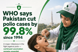 Pakistan Slashes Polio Cases by 99.8% Since 1994, But the "Final Mile" Proves Treacherous
