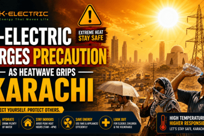 K-Electric urges precaution as heatwave grips Karachi
