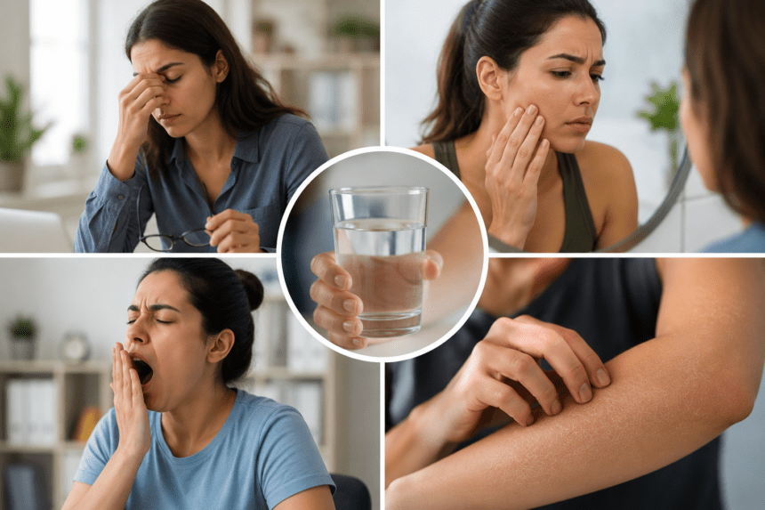 5 Silent Signs Your Body Needs More Water