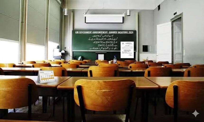 AJK Announces Summer Vacations for Schools and Colleges Across the Region