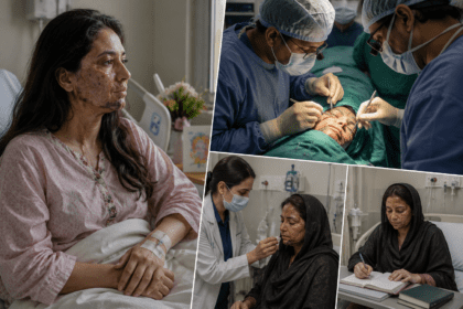 Acid Attack Survivor Dr Mah Noor Begins Reconstructive Treatment in Karachi