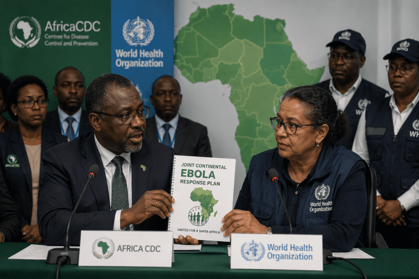 Africa CDC, WHO Launch Continent-Wide Ebola Response Plan
