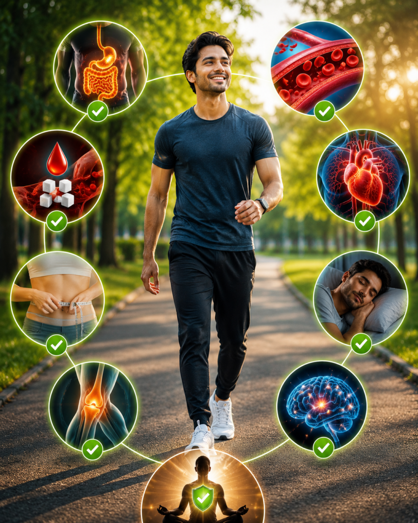 Benefits of Walking After Meals