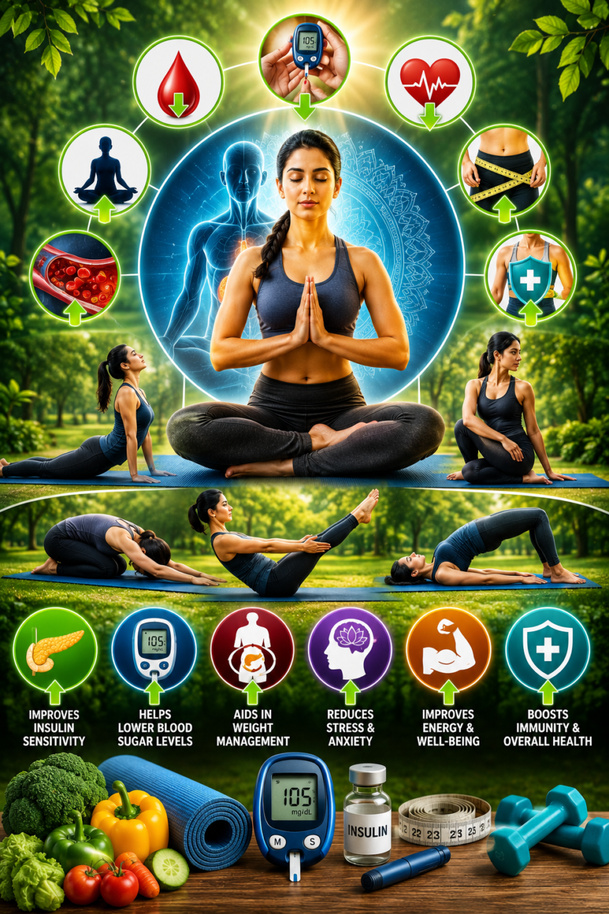 Benefits of Yoga for Diabetes Management