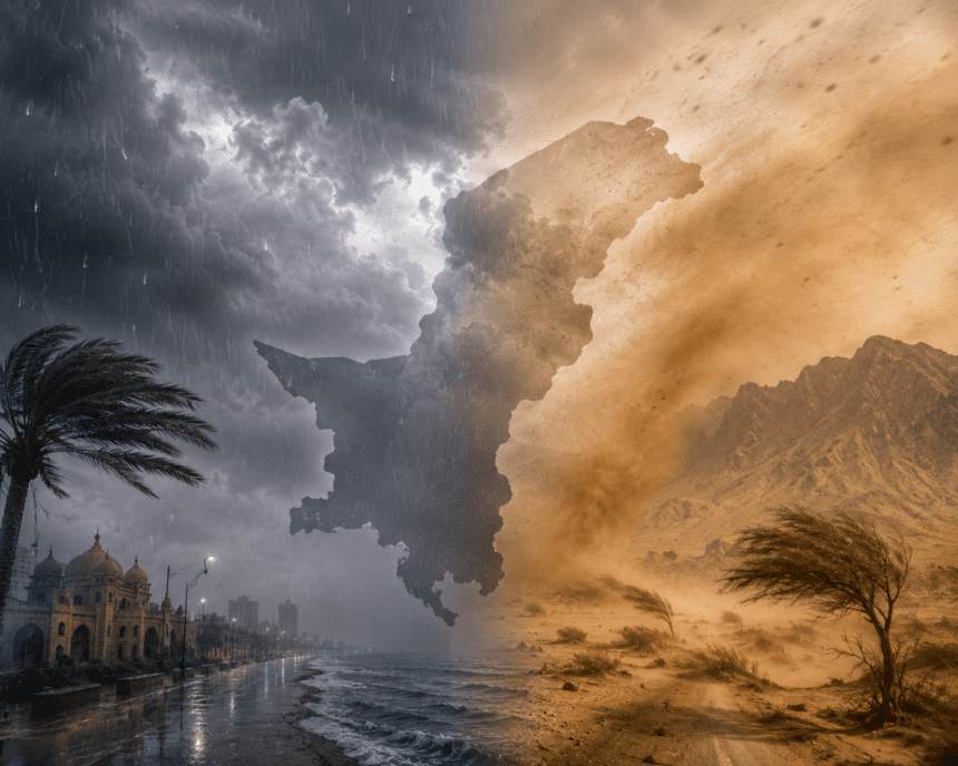 PMD Forecasts Rain and Dust Storms for Sindh and Balochistan