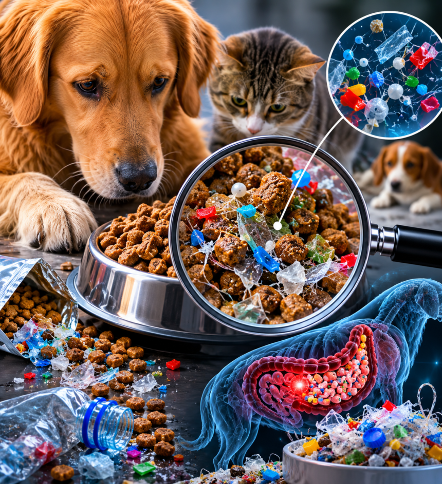 Plastic in the bowl: Study finds microplastics in 75% of pet food