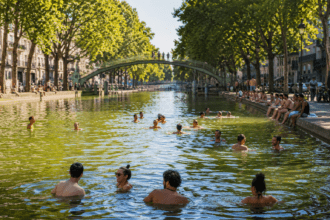 Paris swelters under red alert as heatwave shatters records