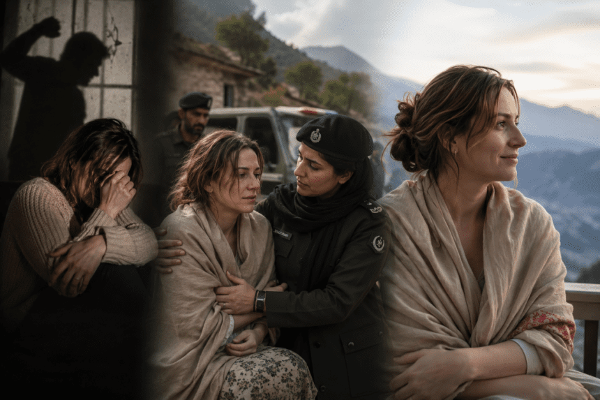 French woman rescued in KP after 'years of domestic abuse'
