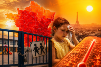 Schools Shut Down as Record Heatwave Grips France