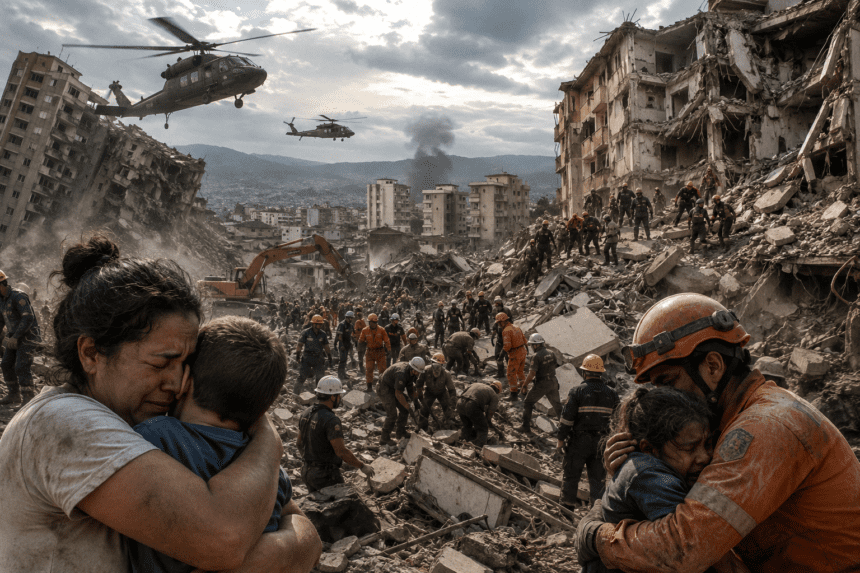 Thousands feared dead as twin earthquakes strike Venezuela; global aid mobilization begins