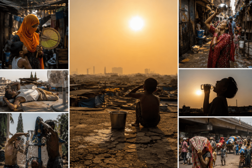 Delhi’s heat crisis: Inside the struggle for survival in the slums