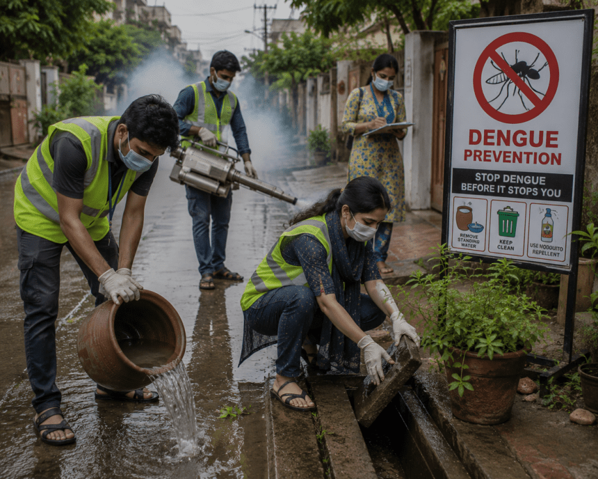 Dengue Prevention Drive Intensified After Rainfall