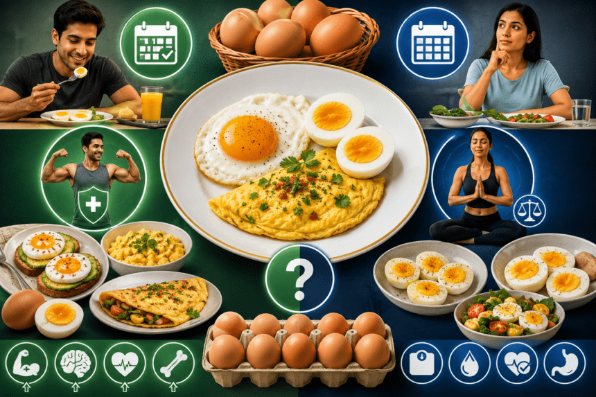 Eggs in Daily Life: Should You Eat Them Every Day or Weekly?
